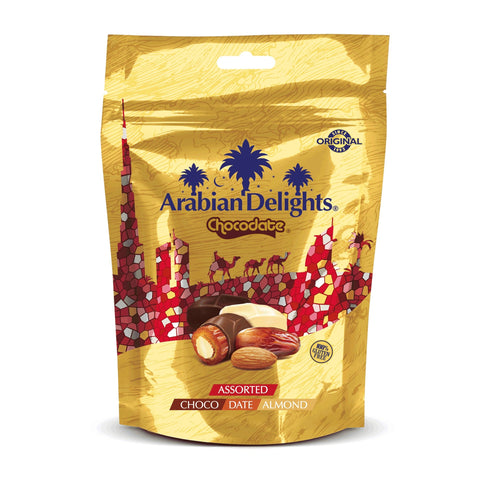 Arabian Delights Chocodate With Almond Assorted 100 g