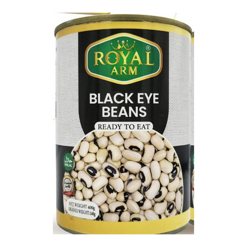 Royal Arm Black Eye Beans, 400g