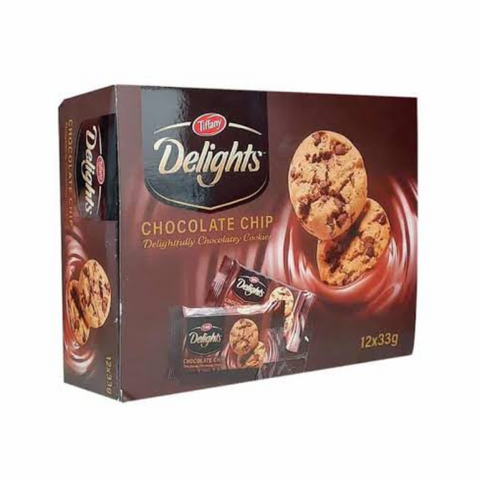 Tiffany Delights Chocolate Chip, 12x33g