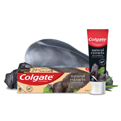 Colgate Natural Extracts with Charcoal Toothpaste, 75ml