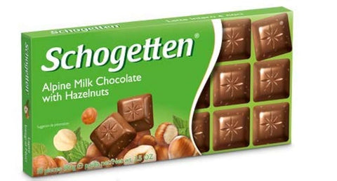 Schogetten Alpine Milk with Hazelnuts 100g
