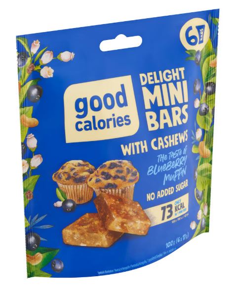 Good calories mini bar with cashews 102g
