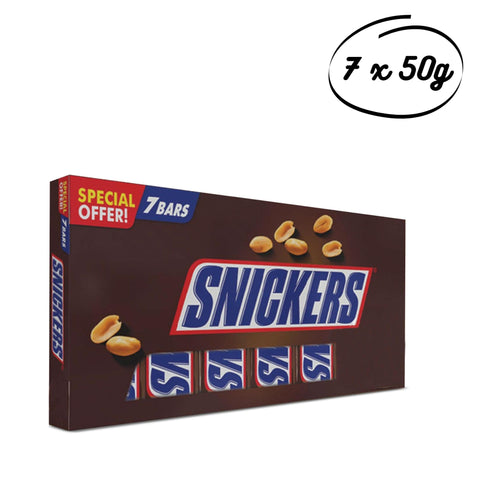Snickers Chocolate Bar 7 x 50g
