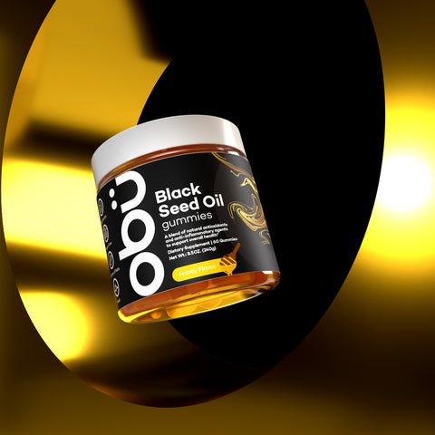 Obu Nutrition Black Seed Oil + ( Honey & Tumeric)
