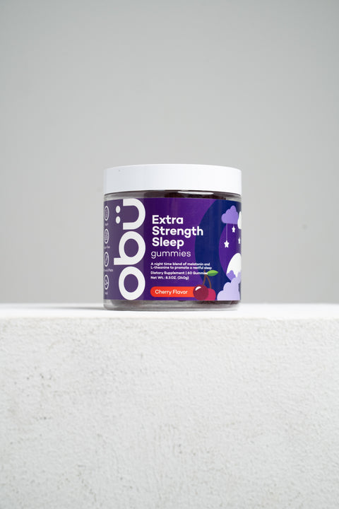 Obu Nutrition Extra Strength Sleep Adults Gummies