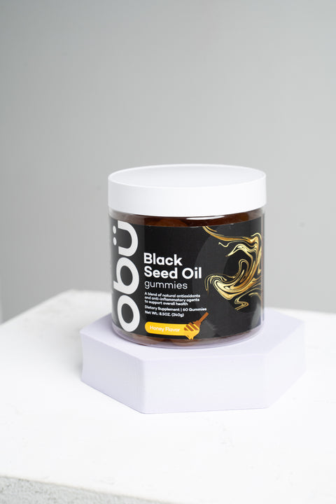 Obu Nutrition Black Seed Oil + ( Honey & Tumeric)