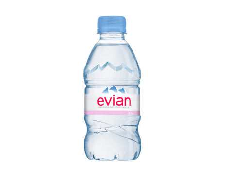 Evian Natural Mineral Water 330 ml