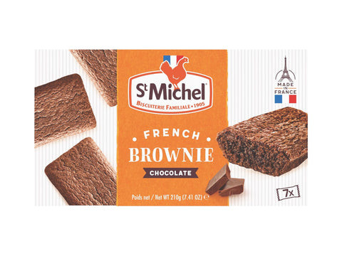 St Michel 7 Chocolate Brownies, 7 X 210 gm