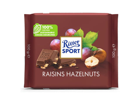 Ritter Sport Raisins Hazelnuts 100g