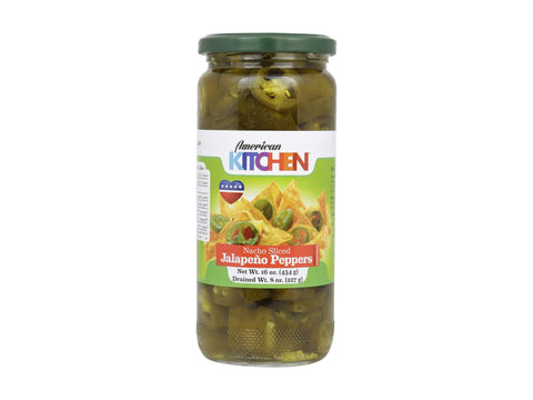 American Kitchen Jalapeno Sliced 12x16 Oz
