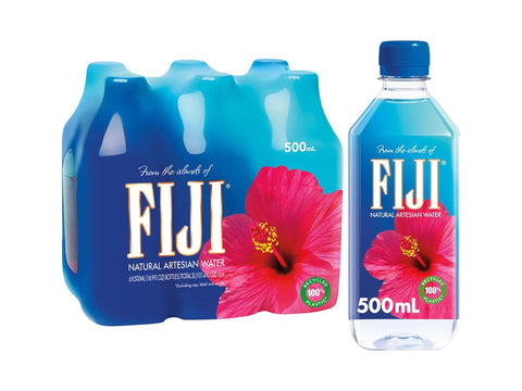 Fiji Natural Mineral Water 6x500ml