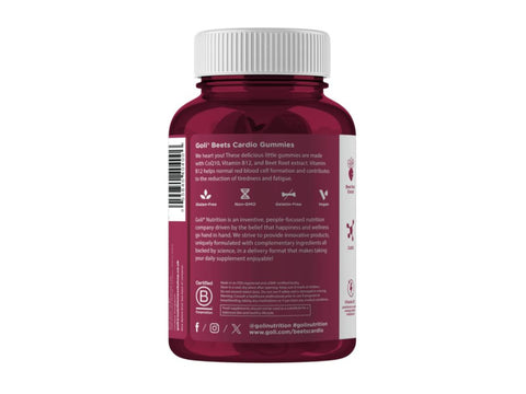 Goli Beets Cardio Gummies 60Pcs (150g)