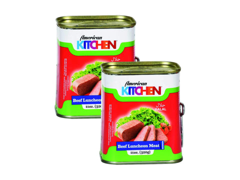 American Kitchen Pork Luncheon Meat Twin Pack 2x320g