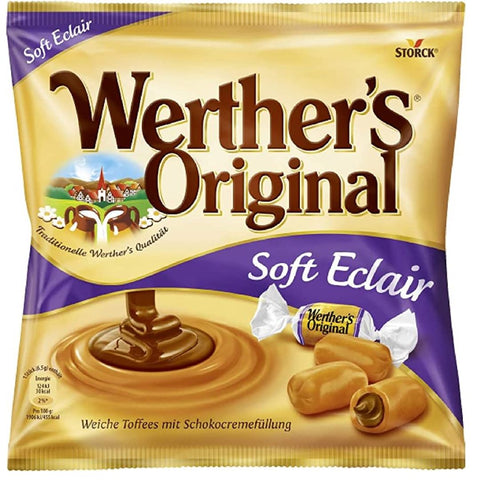 Werther’s Original Soft Eclairs Chocolate, 500g