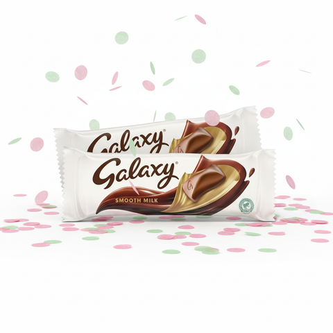 Galaxy Smooth Milk Chocolate 80g (Bundle of 2)