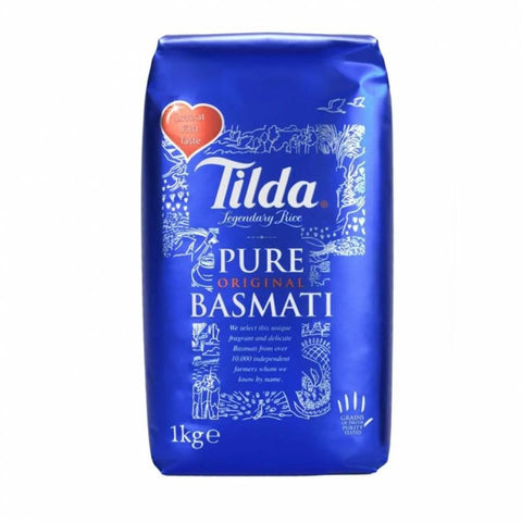 Tilda Pure Basmati Rice, 1kg