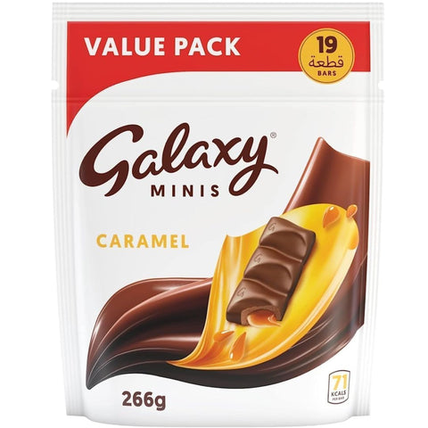 Galaxy Minis Caramel Chocolate Bars 266g