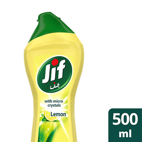 JIF Cream Cleaner With Micro Crystals Technology Lemon 500ml
