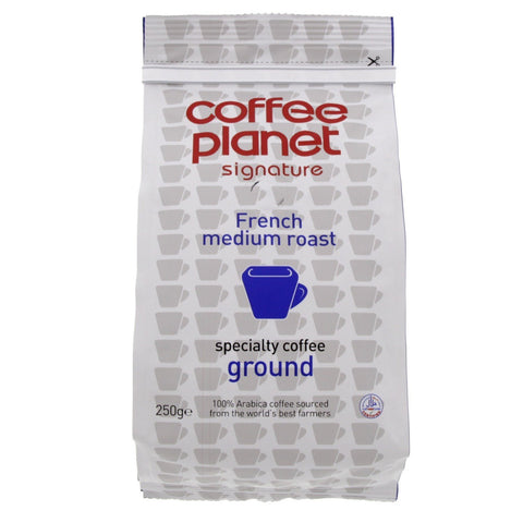 Coffee Planet French Medium Roast, 250g