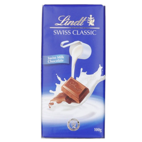 Lindt Swiss Classic Milk Chocolate 100g