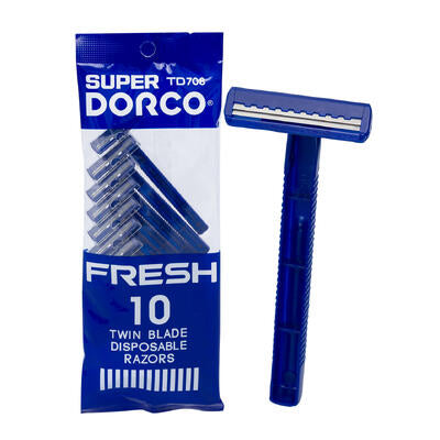 Dorco Twin Blade Indiv Packed Razor 1pcs