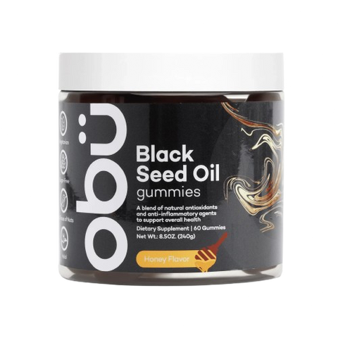 Obu Nutrition Black Seed Oil + ( Honey & Tumeric)