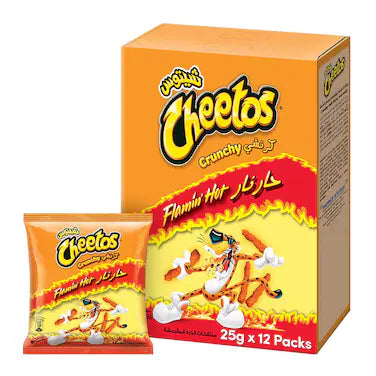 Cheetos Crunchy Flaming Hot, 190g