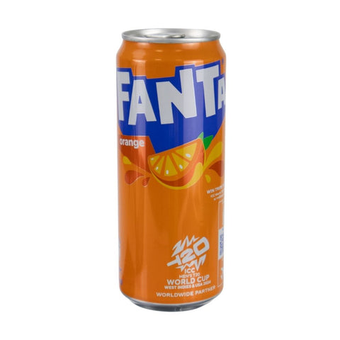 Soft Drink Fanta Orange 330 Ml Can