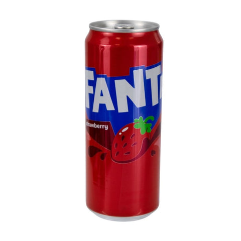 Soft drink Fanta Strawberry 330 ml can