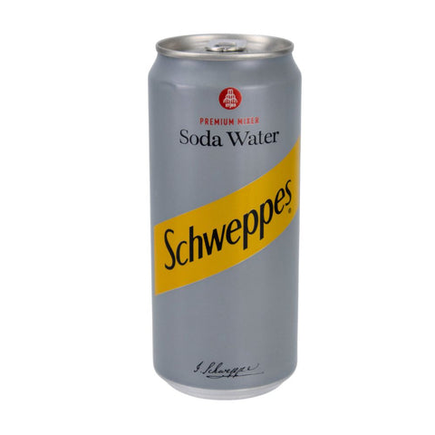 Schweppes Soda Water 330 Ml Can