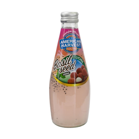 A/Harvest Drink Lychee/Basil Seeds 300Ml