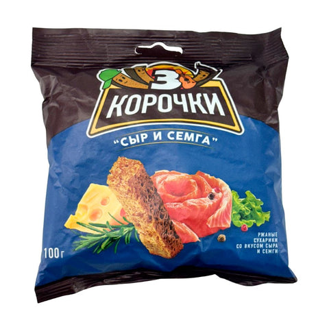 Korochki Cheese And Salmon Sauce 100G