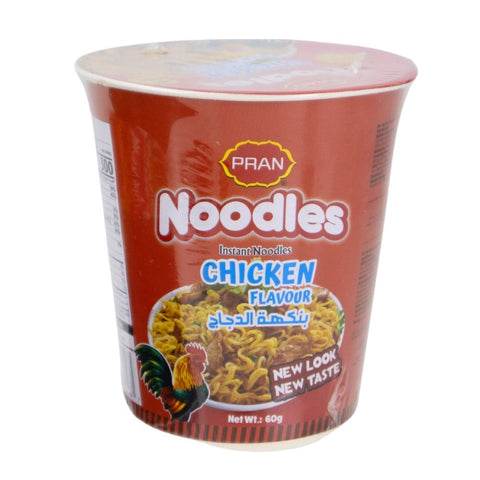 Pran Noodles Chicken 60G (Paper Cup)