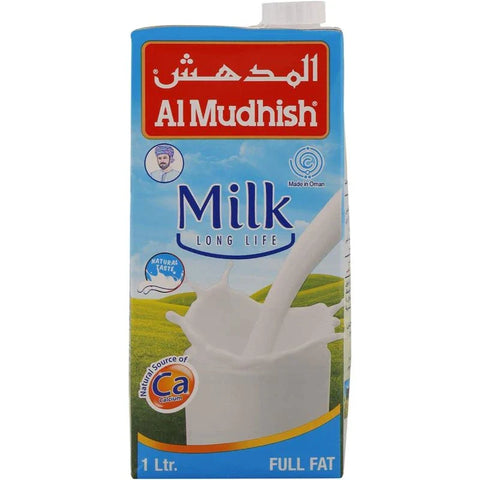Al Mudhish Full Fat Milk 1L