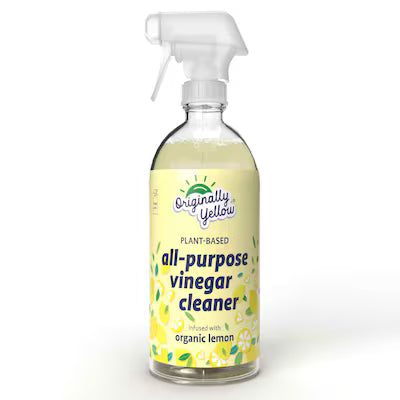 Originally Yellow All-Purpose Vinegar Cleaner Spray Organic Lemon 470ml