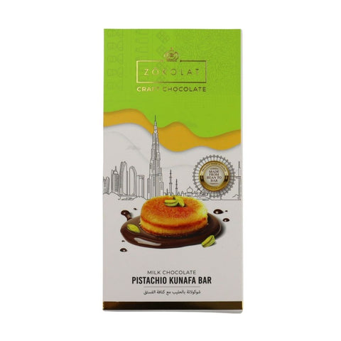 Zocolat Pistachio Kunafa milk 100g