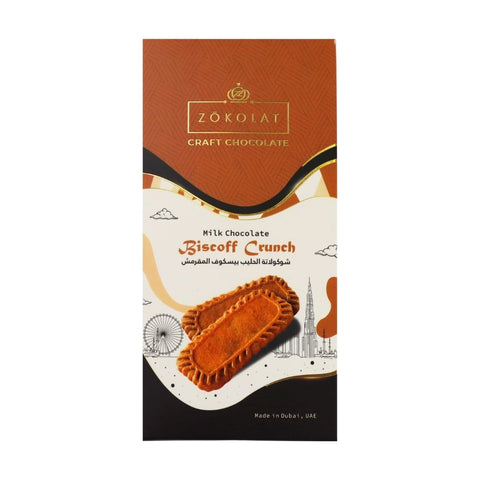 Zocolat Biscoff Crunch milk 100g