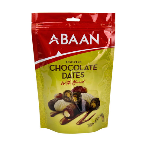 Abaan Assorted Chocolate Dates 350G