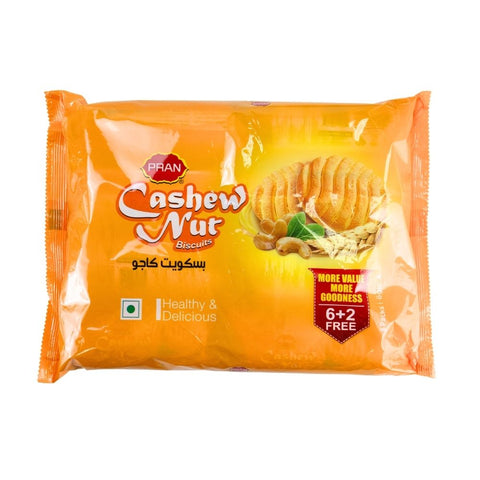 Biscuit Pran Cashew Nuts 8x70g