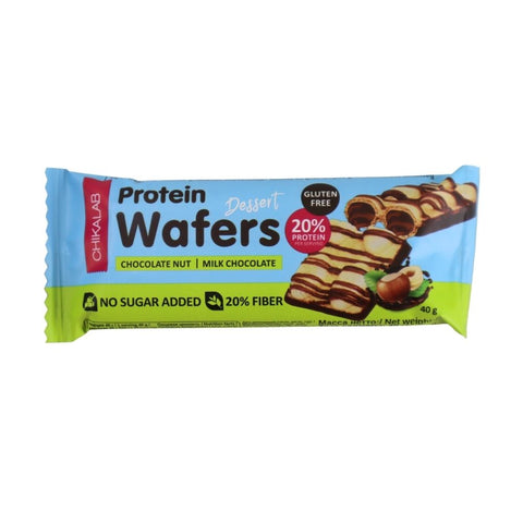 Chikalab Glazed Wafer Bar Choco Nut 40G