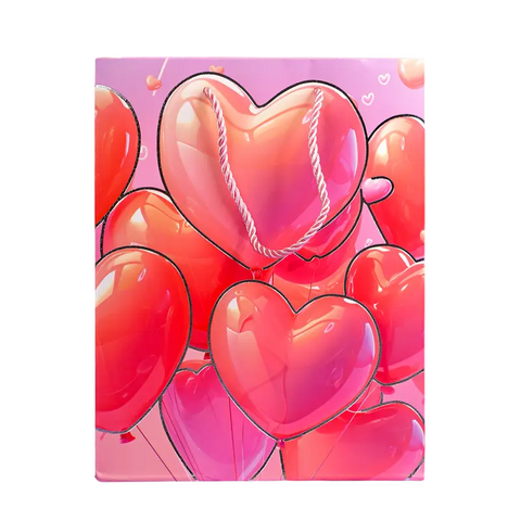 Gift Bag Pink Heart