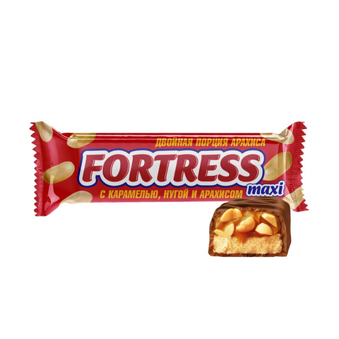 Fortress Maxi with Caramel, Nougat and Peanuts, 45g
