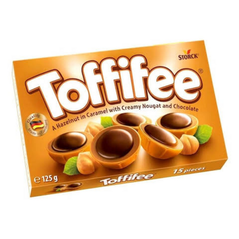 Storck Toffifee A Hazelnut In Caramel With Creamy Nougat And Chocolate, 125g
