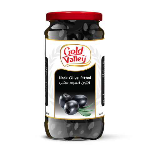 Gold Valley Black Olive Slices, 340g