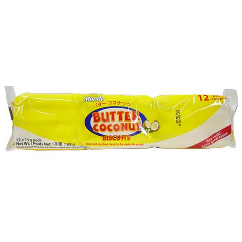 Monde Butter Coconut Biscuit, 168g
