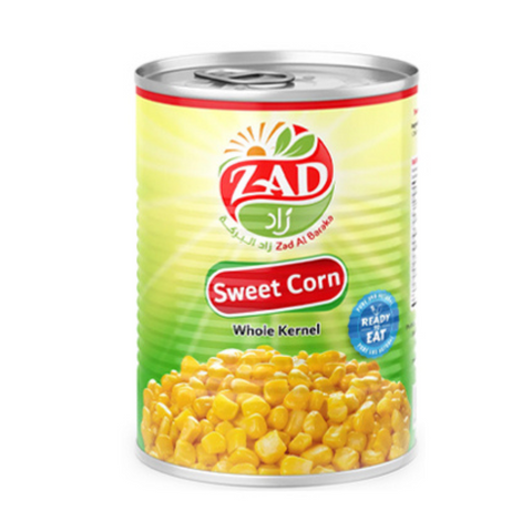 Zad Al Baraka Sweet Corn Whole Kernel, 400g