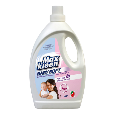 Max Kleen Baby Soft Gentle Liquid Detergent, 1L