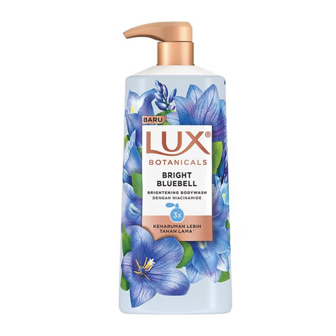 Lux Botanicals Bright Bluebell Brightening Bodywash with Niacinamide, 580ml