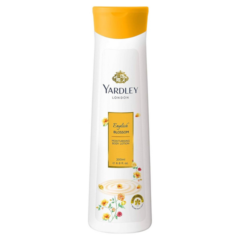 Yardley London English Blossom Moisturizing Lotion, 200ml