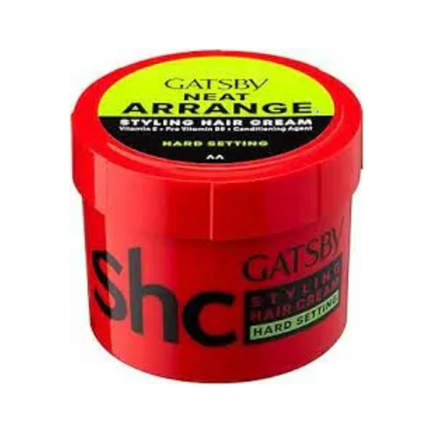 Gatsby Neat Arrange Styling Hair Cream Hard Setting, 125g
